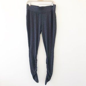 Athleta Restore Slim Gray Ruched Pants Size Small